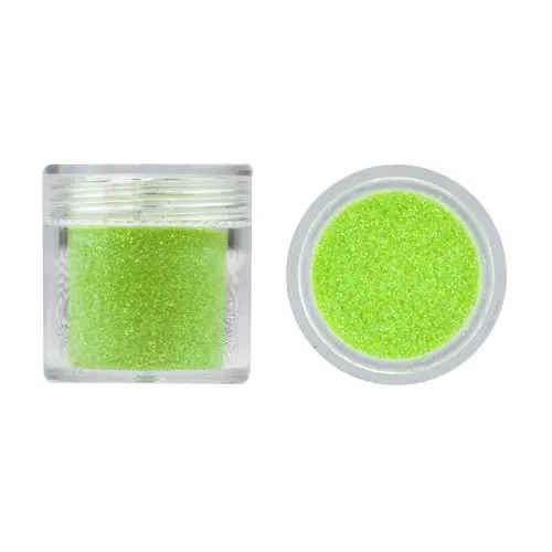 Nail art glitter powder - grass green, 10g