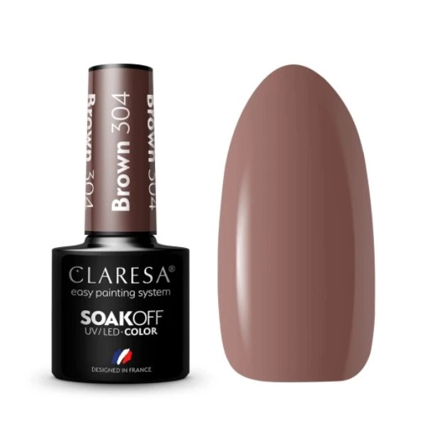 Claresa UV/LED Color Soak Off - Brown 304, 5g