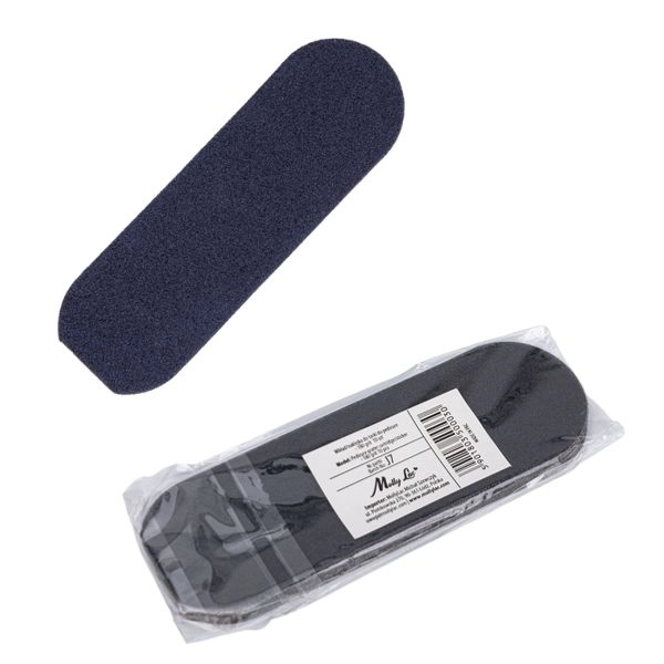 MollyLac Pedicure File Stickers, Grit 180, 10 pcs