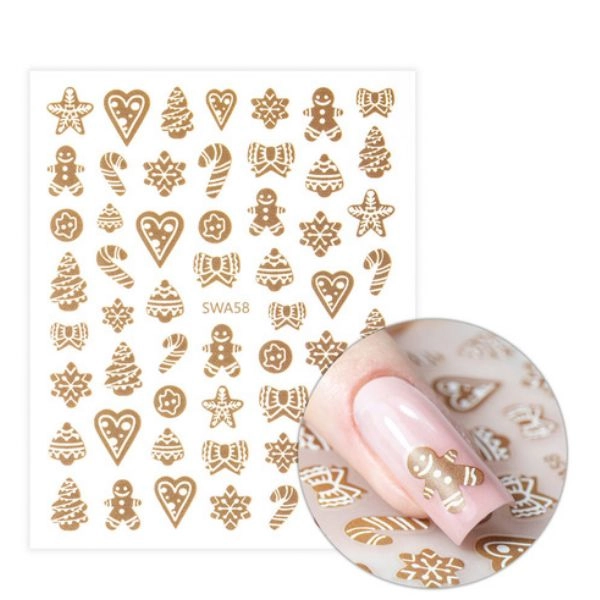 Christmas self-adhesive stickers, SWA58