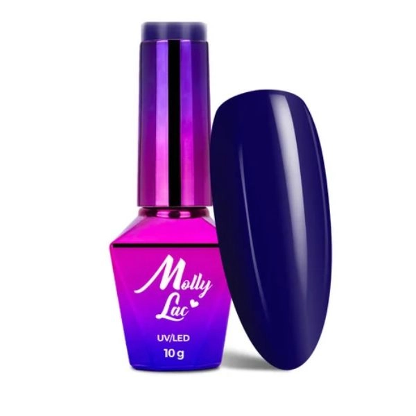UV/LED Hybridný gél lak MollyLac Pin-Up Girl Bomber Girl nr. 375, 10g