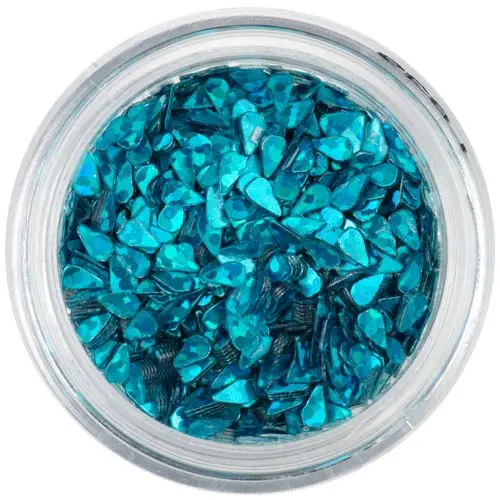Teardrop confetti – dark turquoise