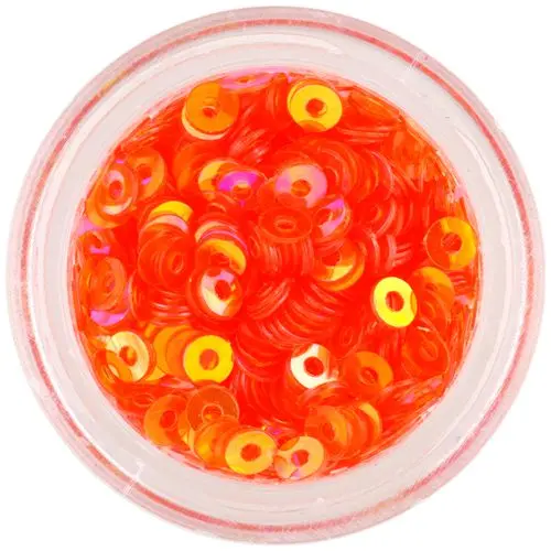 Orange flitter disks