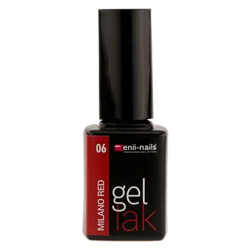 Milano Red 06 - ENII gel polish for nails 11ml