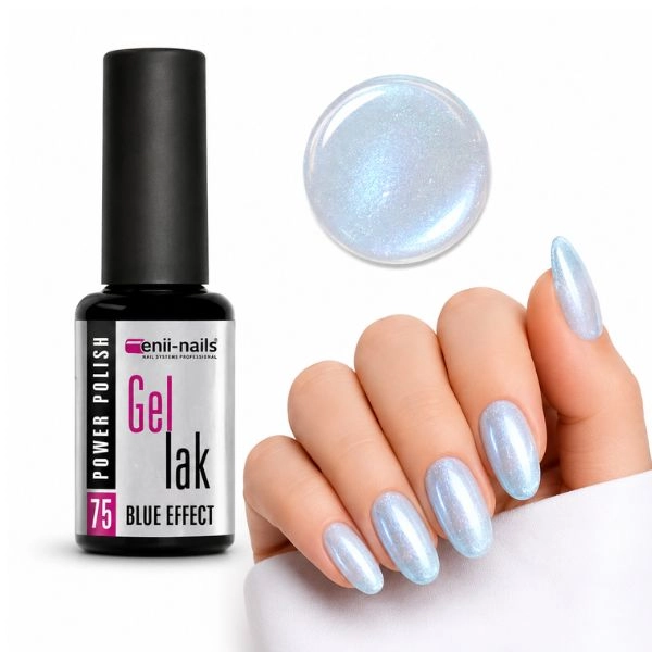 Blue Effect 75 - ENII  gel polish for nails 11ml