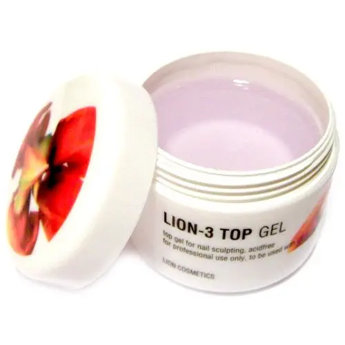 Top UV gel Lion Cosmetics - 0-3 Top gel 40ml