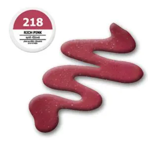 UV gel, coloured– EBD 218 Rich Pink 5g