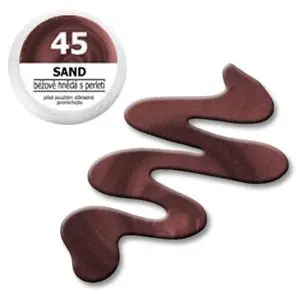 UV gel, coloured – EBD 45 Sand 5g