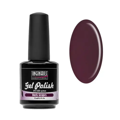 UV gel polish Inginails Professional - Dark Grapes 15ml