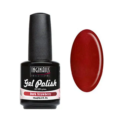 UV gel polish Inginails Professional 15ml - Dark Strawberry