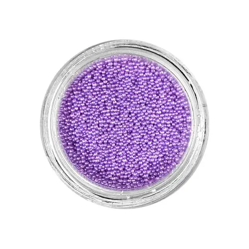 Nail art decorations - light violet pearls 0,5mm
