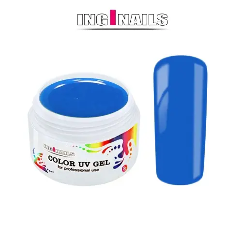 Neon Blue - 5g Coloured UV Gel Inginails