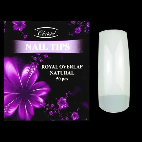 Royal Overlap natural 50pcs - nail tips no. 3