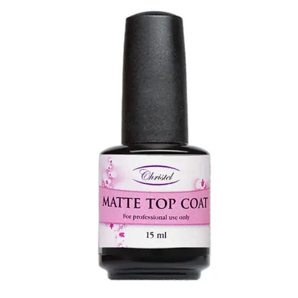 UV gel polish Christel - Matte Top Coat 15ml