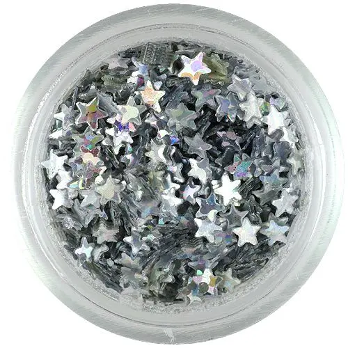 Decorative stars - silver