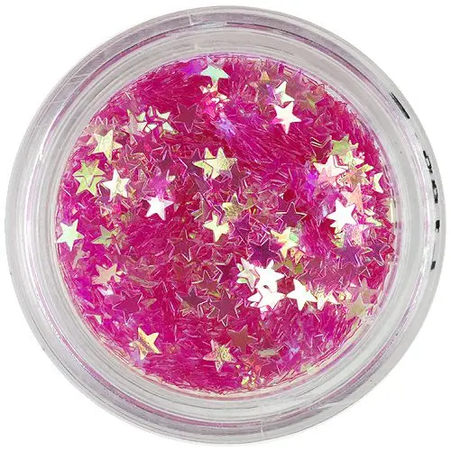 Violet-pink stars 