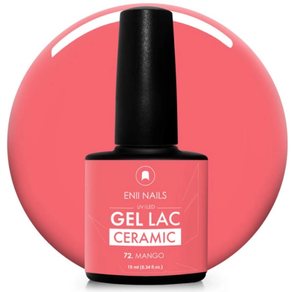 UV gel polish Ceramic - 72 Mango, 10ml