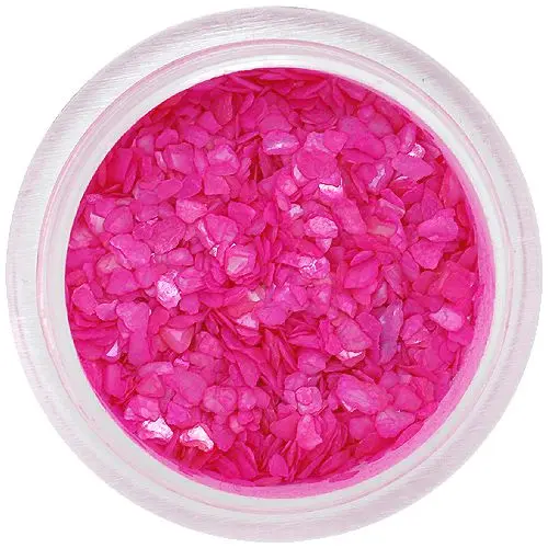 Crushed shells - bright pink