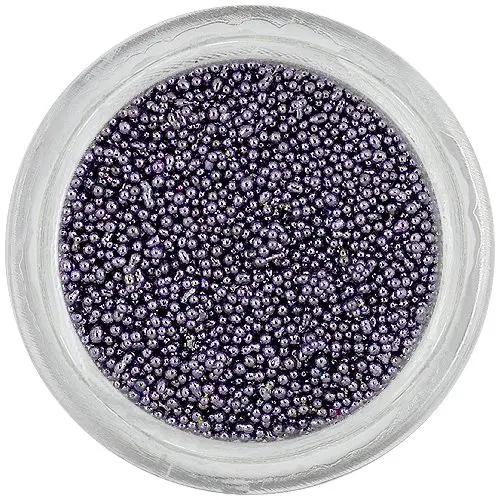 Decorations for nails - 0,5mm pearls, lavender