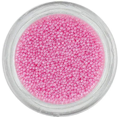 Nail art decorations - light pink pearls 0,5mm