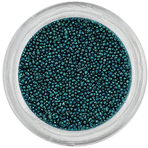 Pearls for nails 0,5mm - dark green