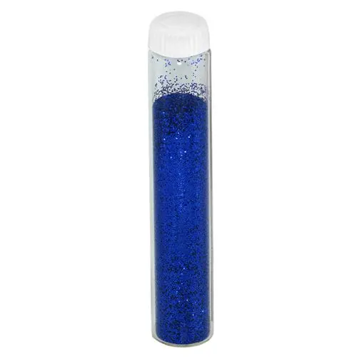 Glitter nail art powder - dark blue