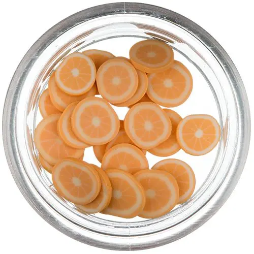 Fimo Decorations - Sliced Orange