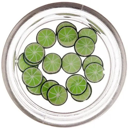 Fimo Decorations - Sliced Lime