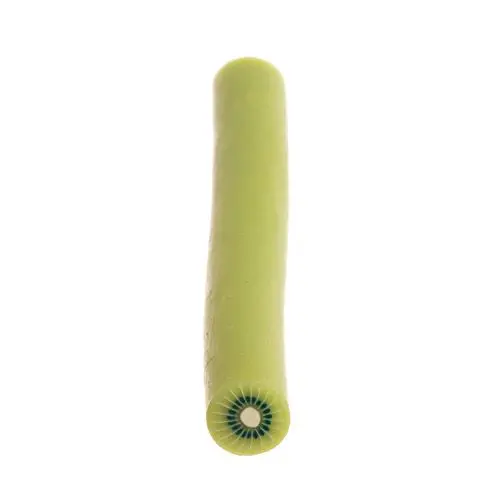 Fimo Nail Decoration - Stick, Green Kiwi